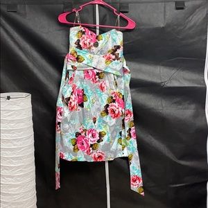 EUC strapless homecoming dress!!